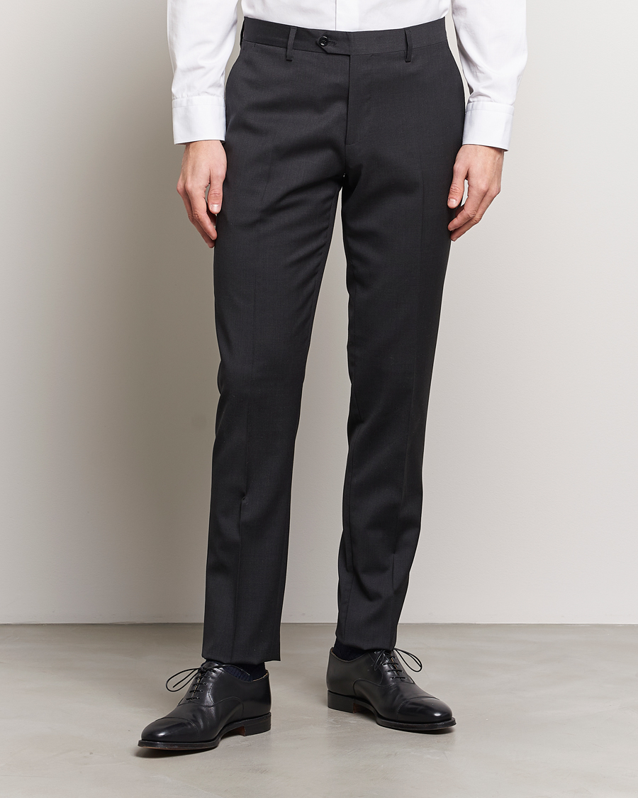 Lardini Wool Trousers Grey