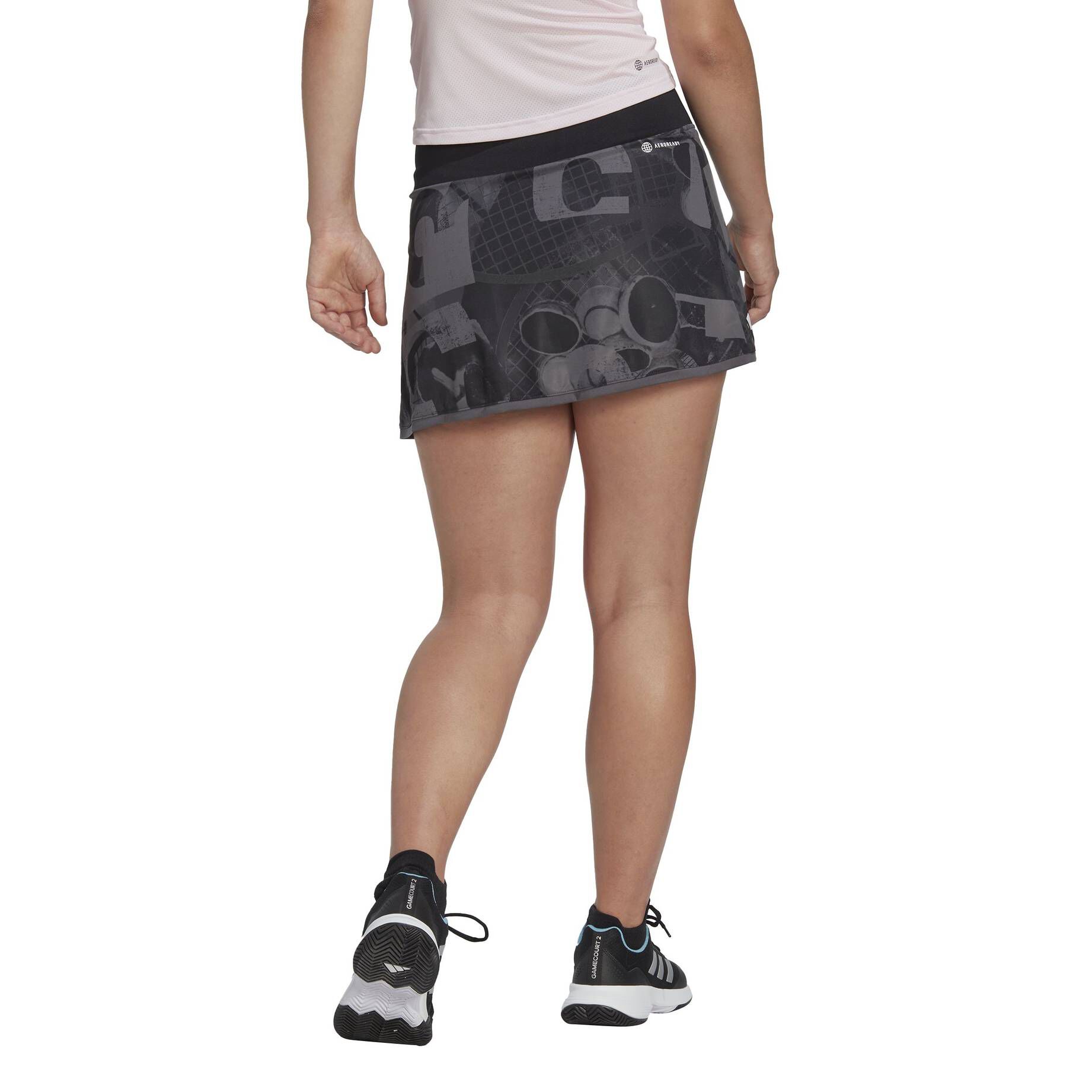 adidas Performance| Damen Tennisrock CLUB GRAPH