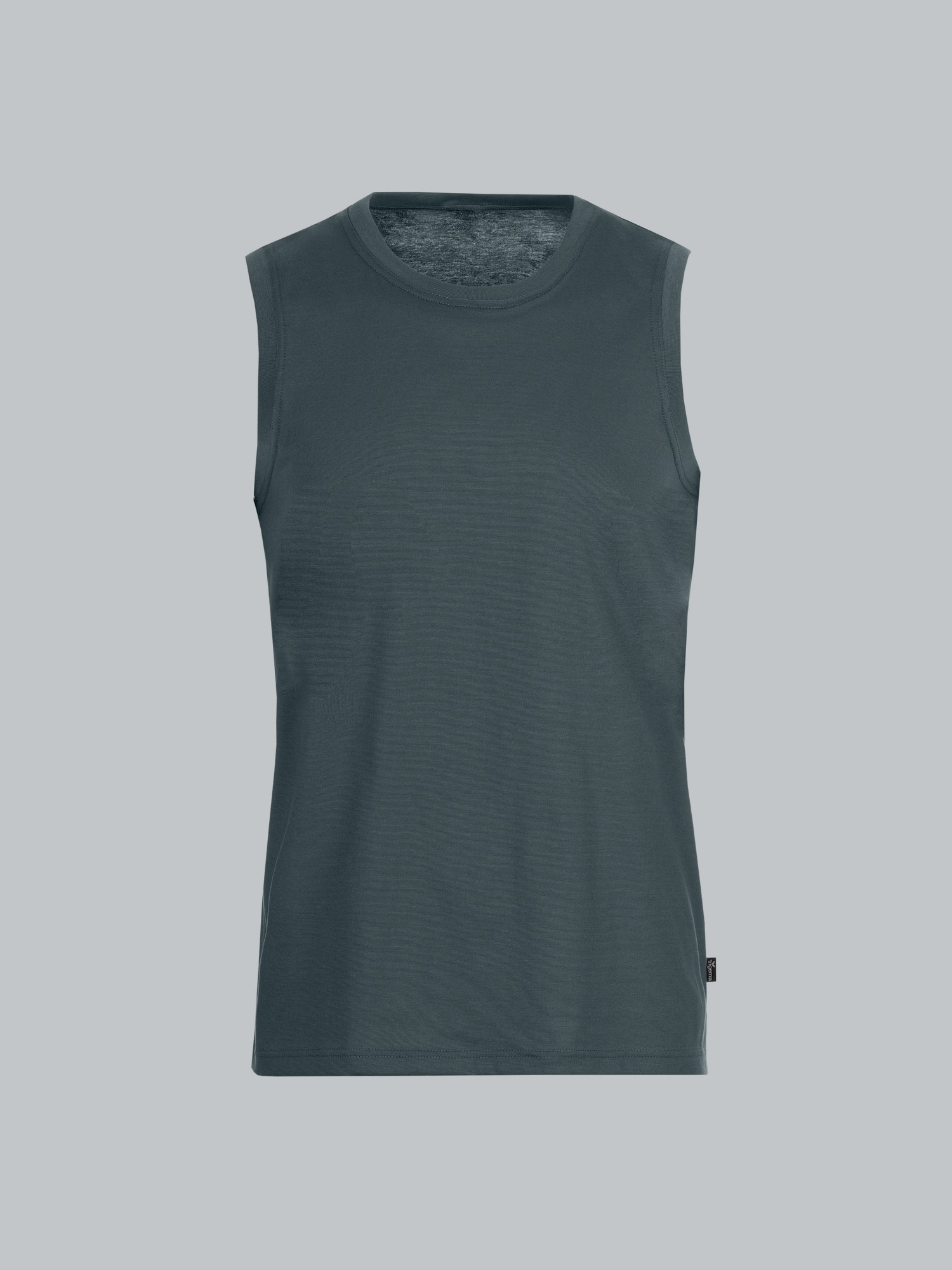 Trägershirt aus Single-Jersey Anthrazit