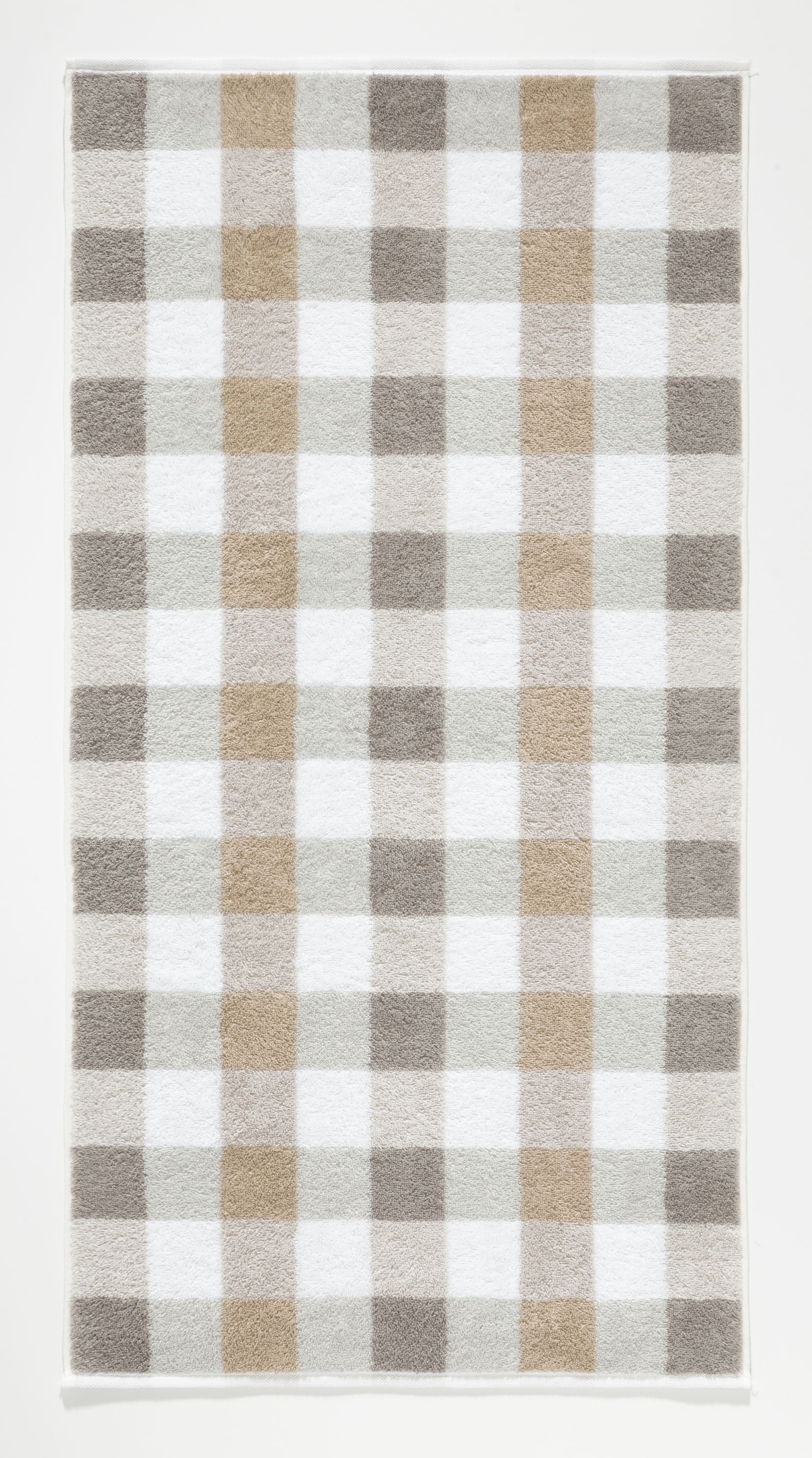 Handtuch KARO beige