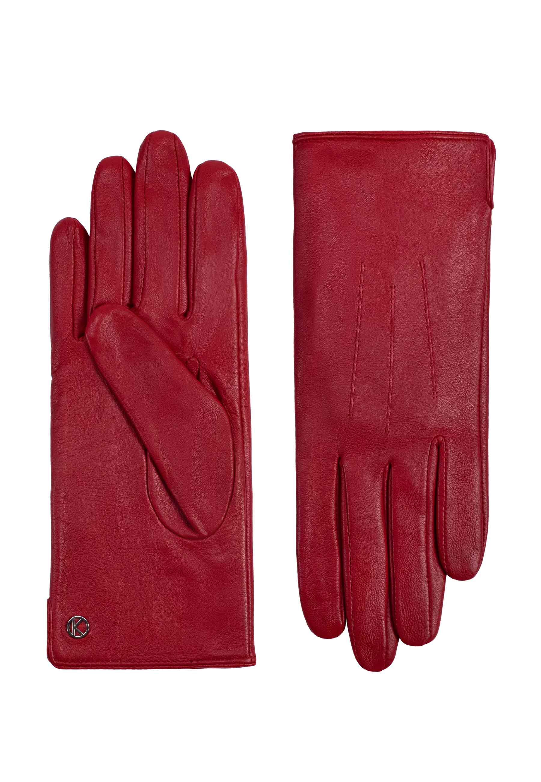 Handschoenen 'Carla' rood Rood