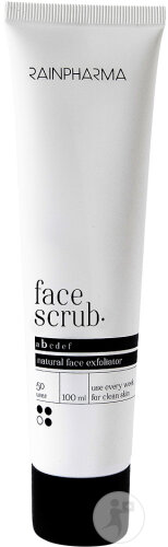 RainPharma Face Scrub Gommage Quotidien Pour Le Visage Tube 100ml
