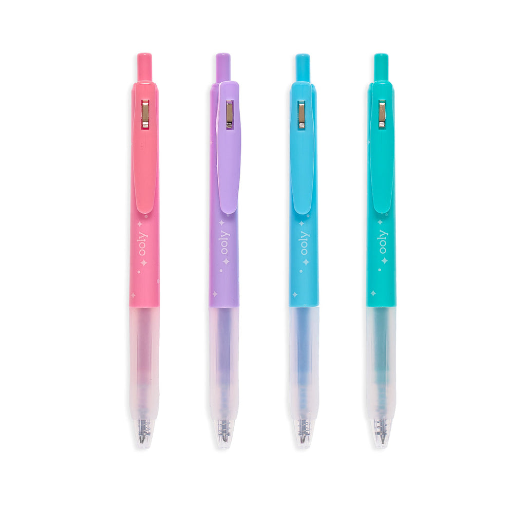 Conjunto 4 Canetas Gel Oh My Glitter