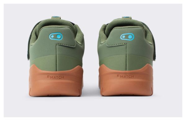 Chaussures VTT Crankbrothers Mallet E Speedlace Vert / Bleu