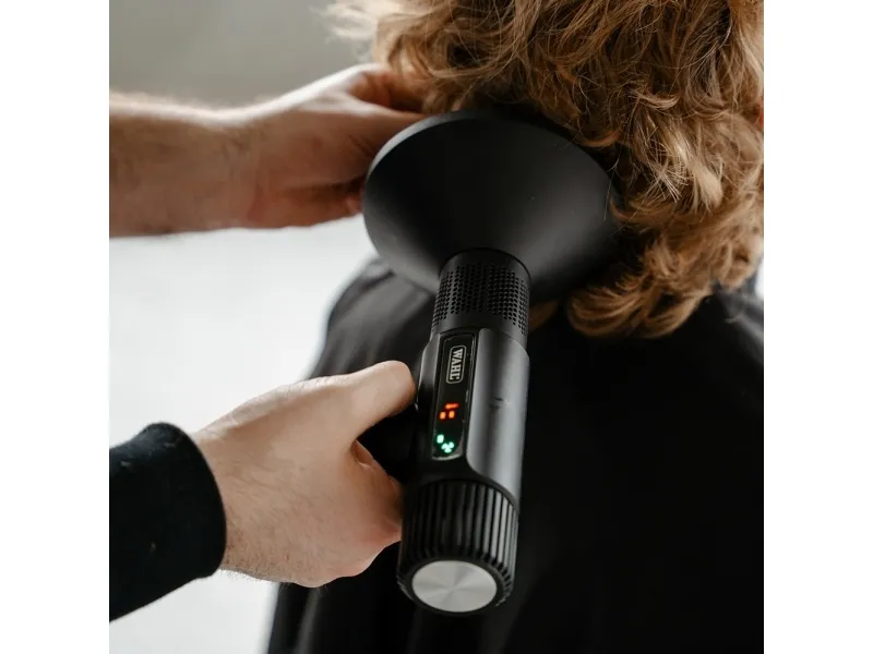 Wahl Vanquish, DC, 101000 rpm, 93 m³/t, Sort, Hængende ring, 3 m