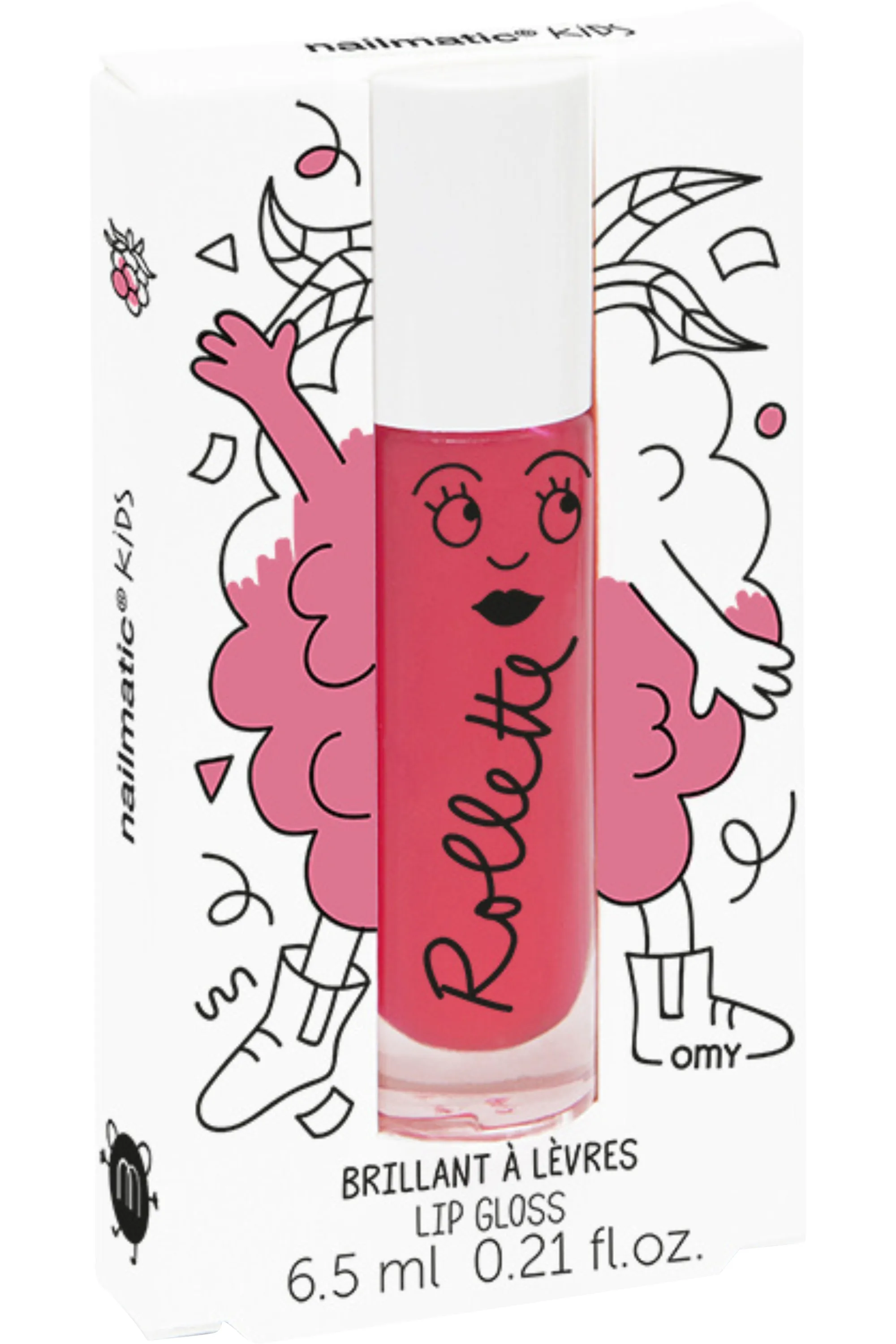 Nailmatic Brillant à lèvres enfant à la framboise-6.5 ml