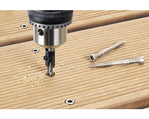 Wolfcraft voorboor Ø 4,5-11 mm met verzinkboor