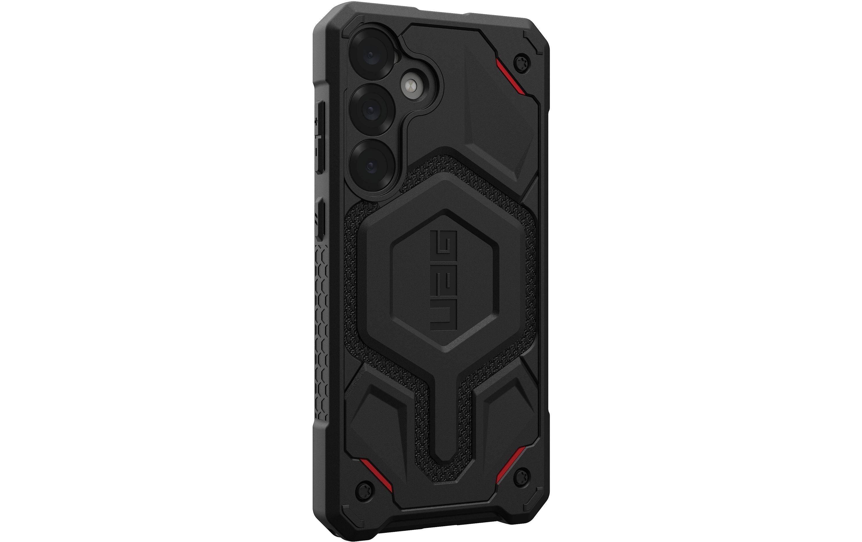 Back Cover Monarch Pro Galaxy S25+ Kevlar BlackSchutzhülle für das Samsung Galaxy S25+