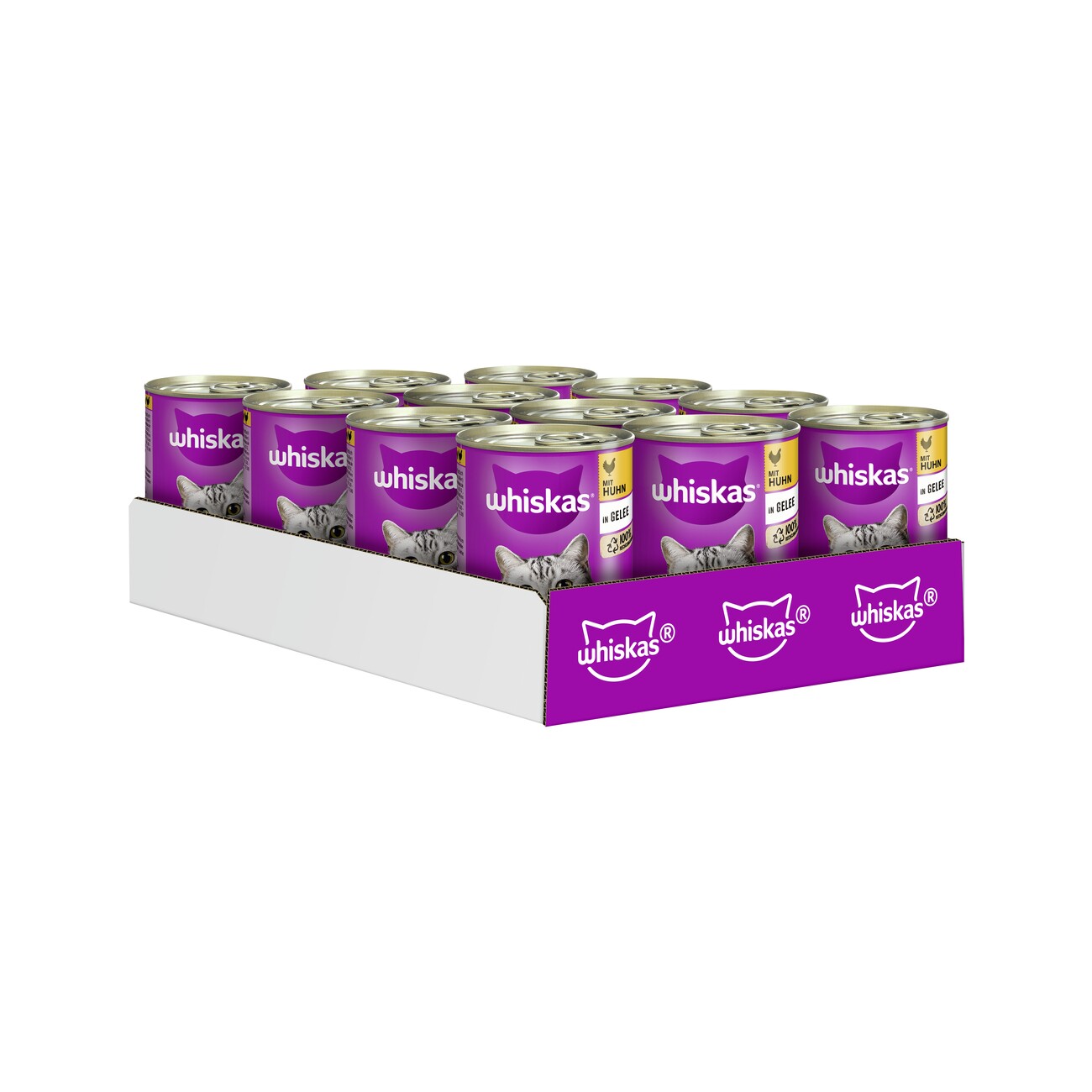 Whiskas Adult 1+ Gelee 12x400g Huhn