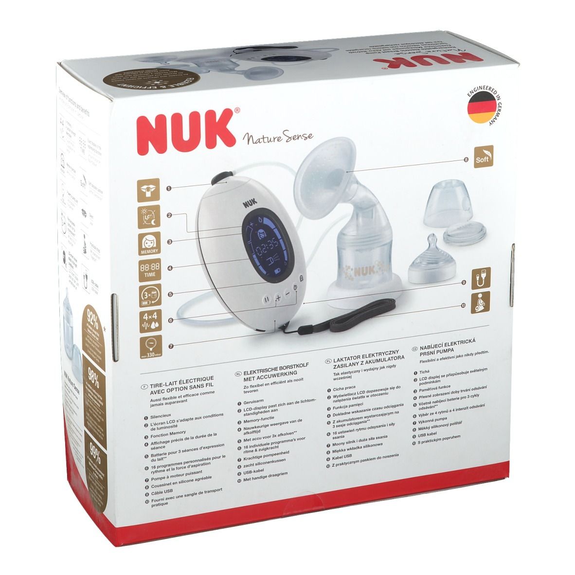 NUK® Nature Sense elektrische Milchpumpe