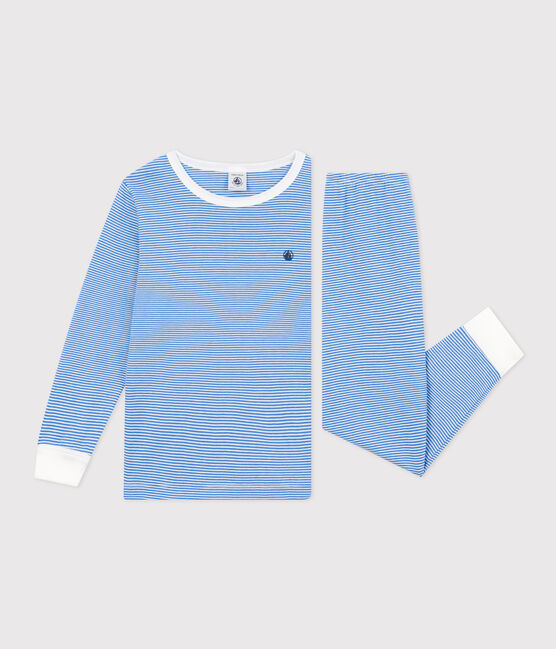 Pyjama rayé en coton enfant