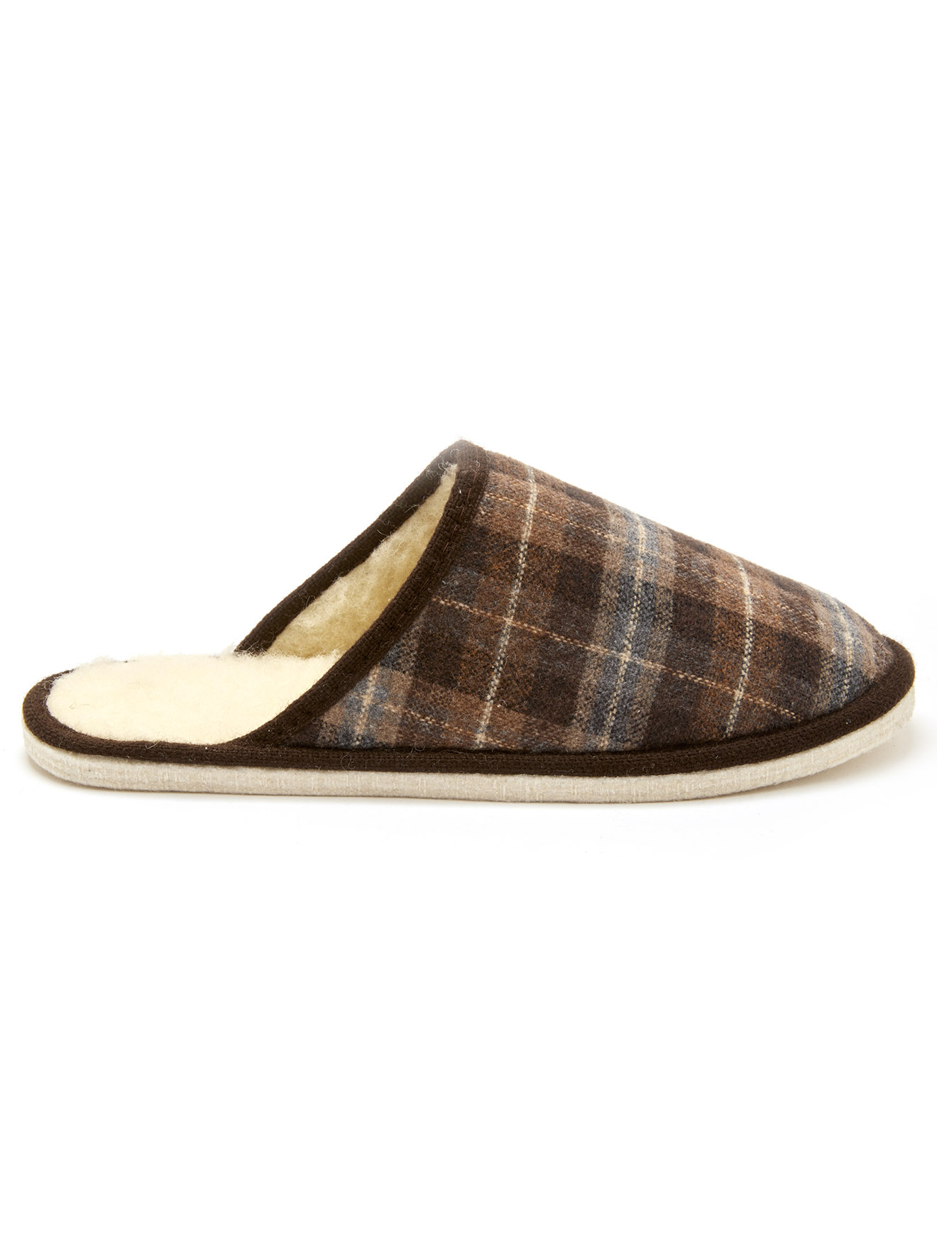 Mules mixtes fourrées laine