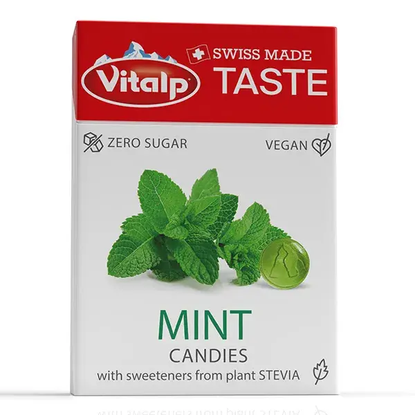 VITALP - Balas sem açúcar - Menta 25g