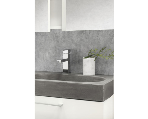 Verschil meubel wastafel Somero 60 x 38 cm beton