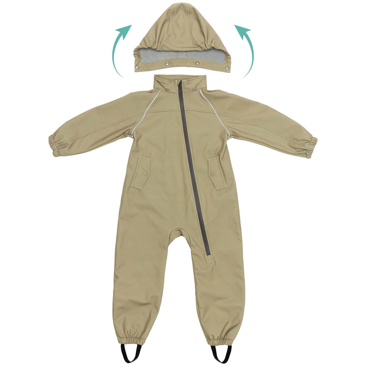 fillikidfillikid   Softshelloverall salbei 74/80