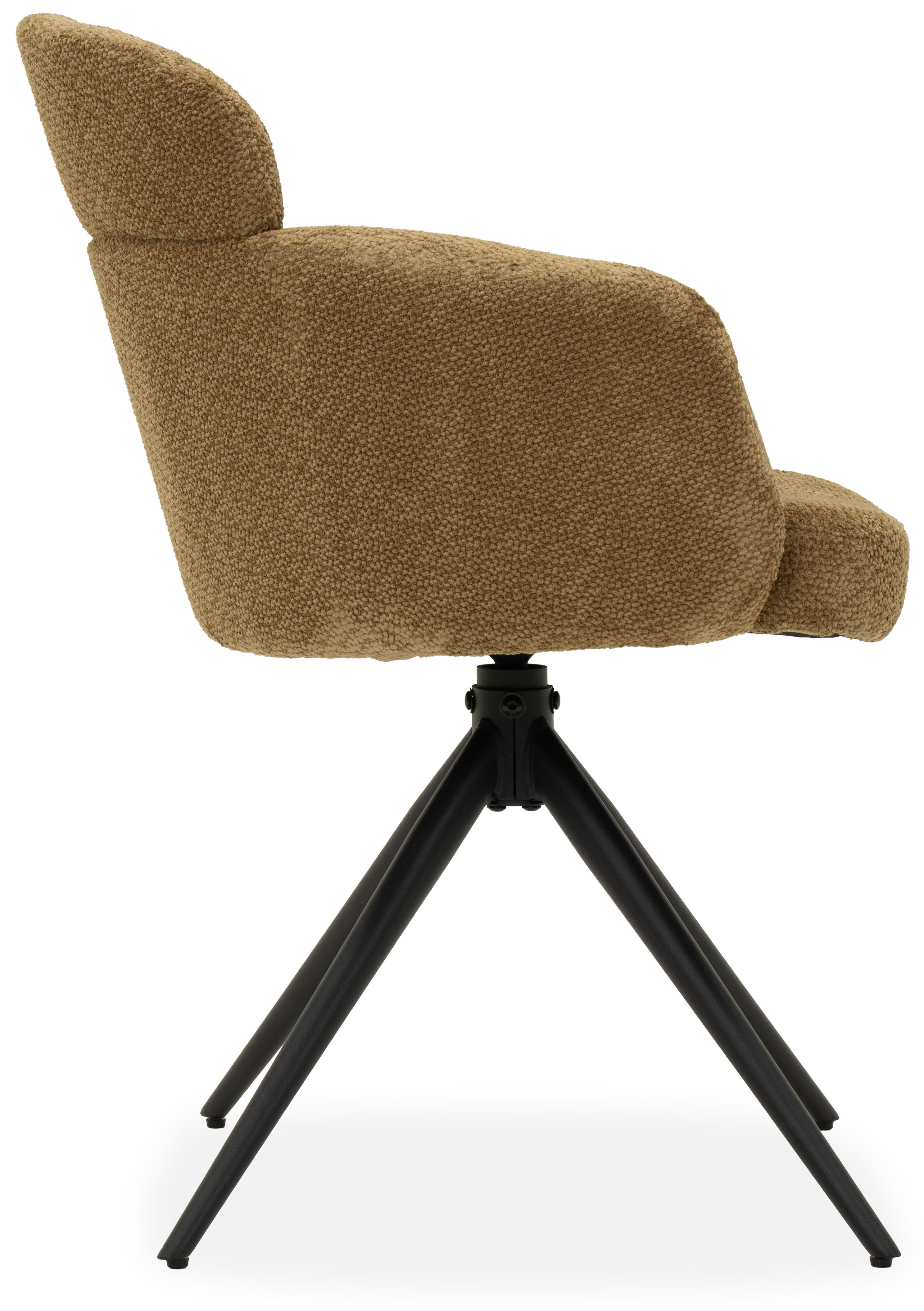 Eetkamerstoel Egon 41 Mustard Aldis B56 x D60 x H80 cm