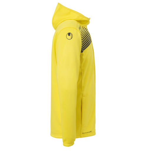 Jaqueta com capuz Liga 2.0, amarelo limão/preto, Uhlsport