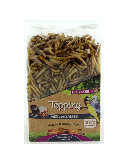 Esve Topping Meelwormen - Knaagdiersnack - 70 g