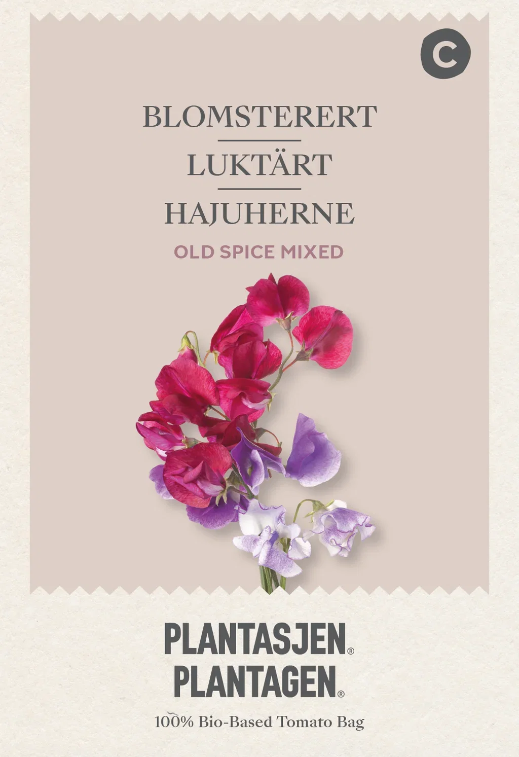 Lathyrus odoratus Blomsterert 'Old Spice' Mixed 2,5g