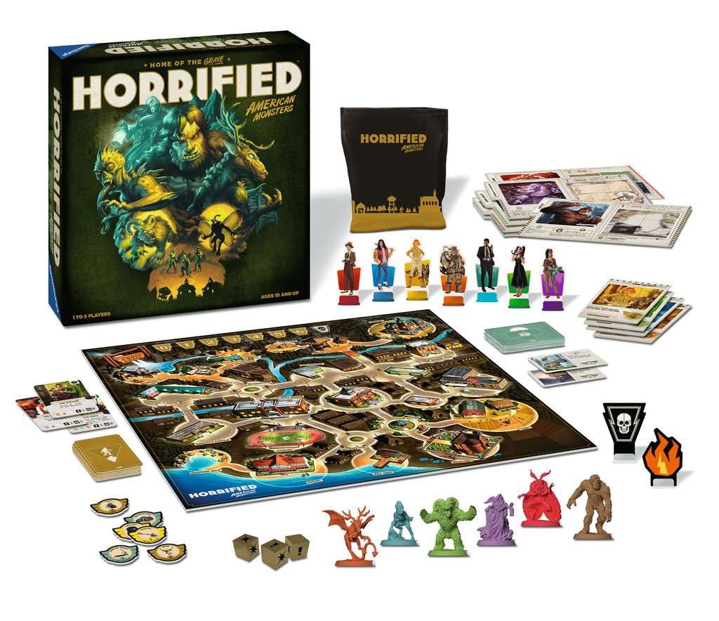 Ravensburger - Horrified Am. Monsters EN