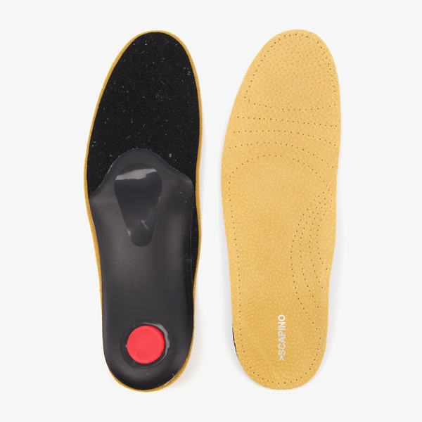 Scapino leren supporting inlegzool