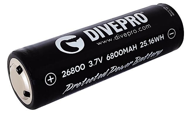 DIVEPRO - BATTERIE STANDARD HAUTE PERFORMANCE 26800 USB