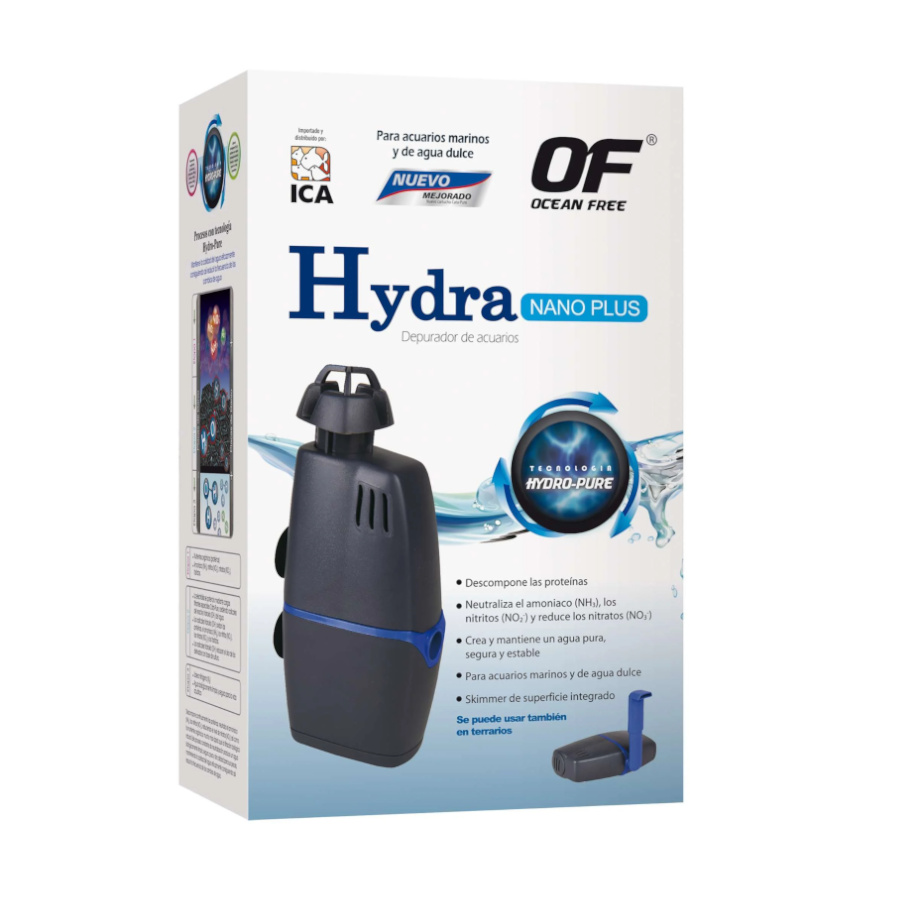 Filtro biológico interno ICA Hydra Nano Plus para aquários