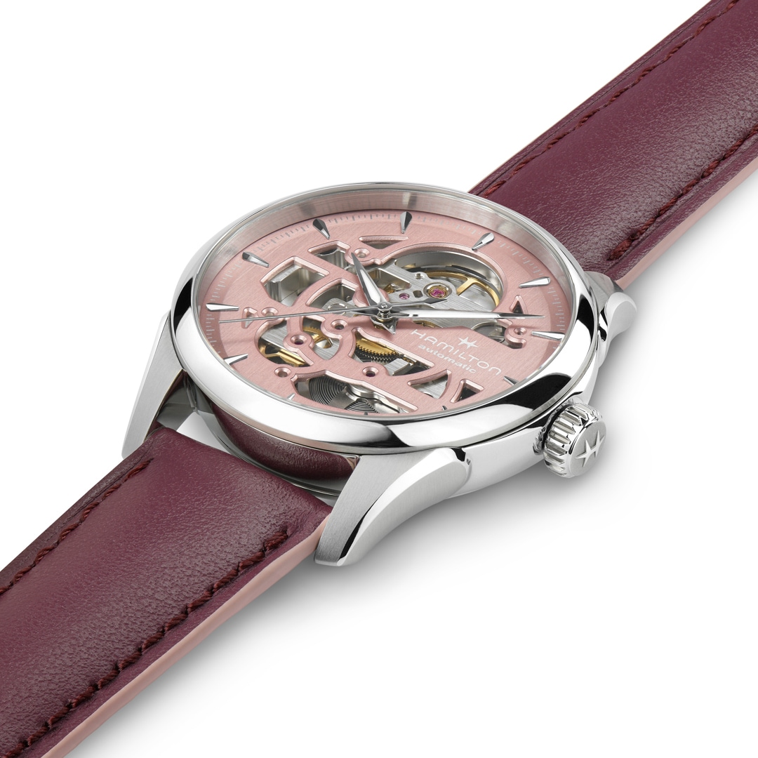 Hamilton Jazzmaster Skeleton Lady Rosa