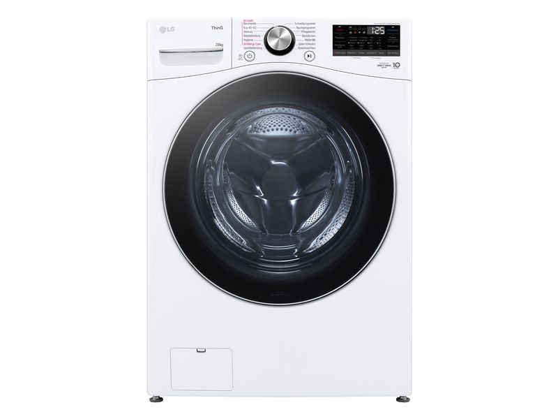 LG Waschmaschine F0WVT202 Links Frontloader mit 20 kg Ladekapazität
