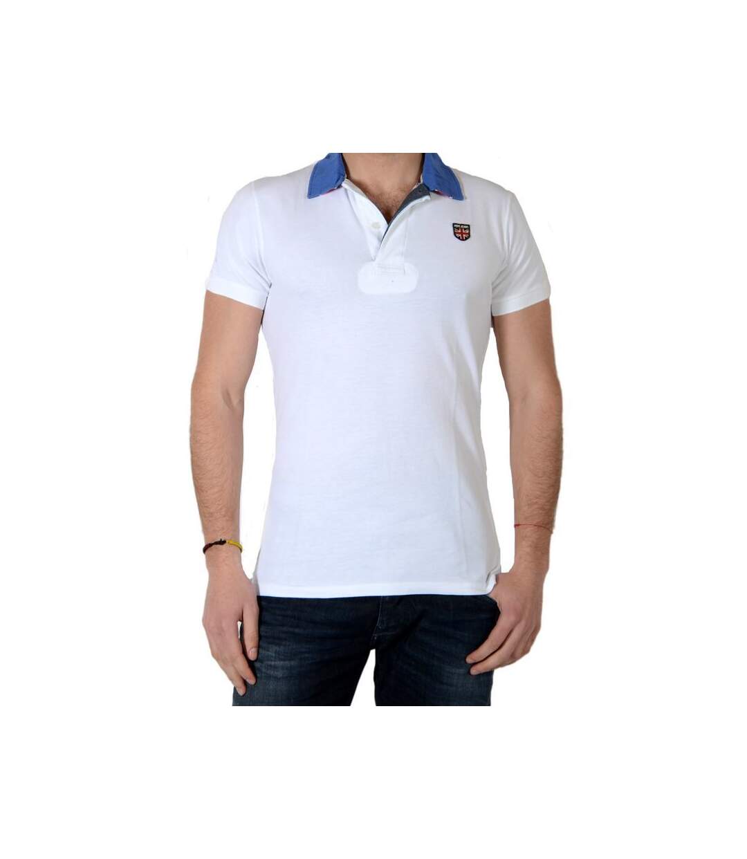 Polo Pepe Jeans Esteban PM540411 Blanc 800