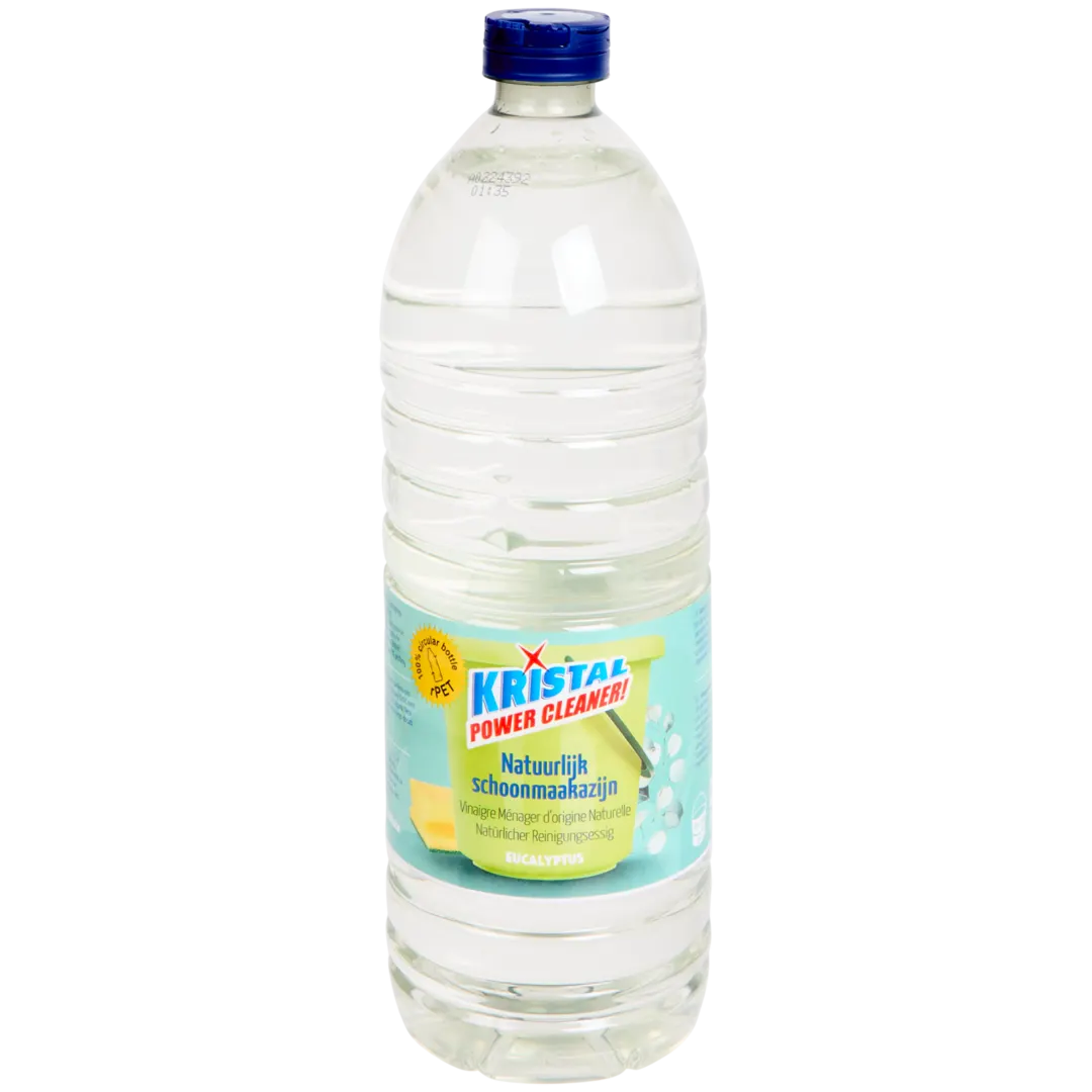 Kristal natuurlijk schoonmaakazijn Eucalyptus 1 liter