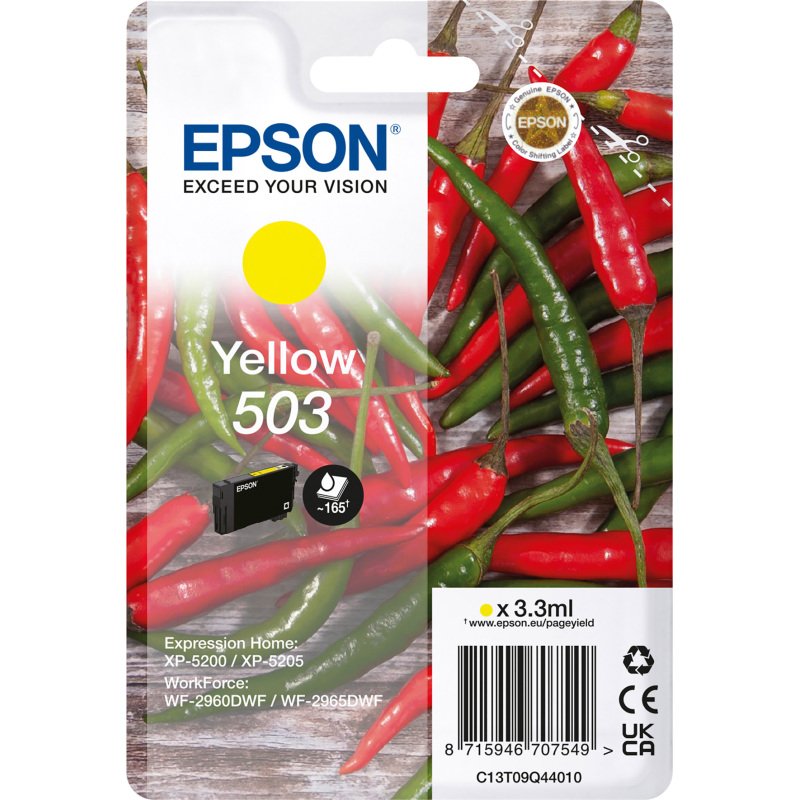 Epson 503 cartouche couleurs séparées pour imprimante jet d'encre
