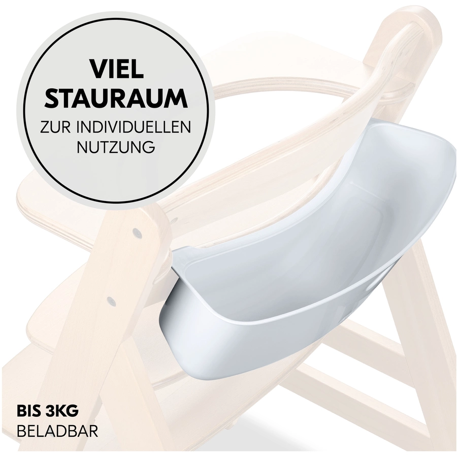 hauck Aufbewahrungsbox für Hochstühle White