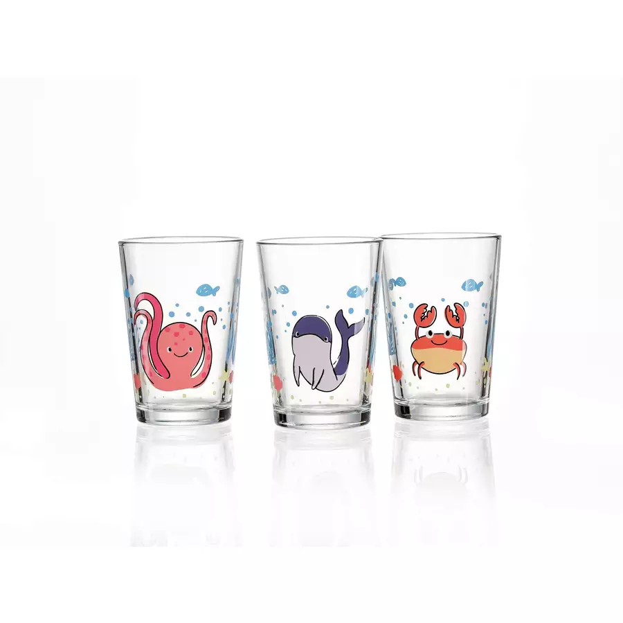 Ritzenhoff & Breker GmbH & Co. KG Kindergläser Meeres- und Zootiere 205 ml 6er Set bunt