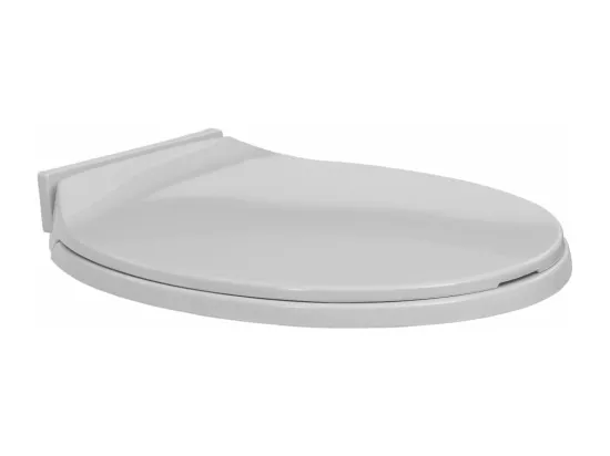Siège de toilette abattant grise 46 x 34 x 34 cm 02_0002915