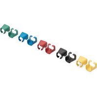 Clip de couleur pour câble patch, assorti