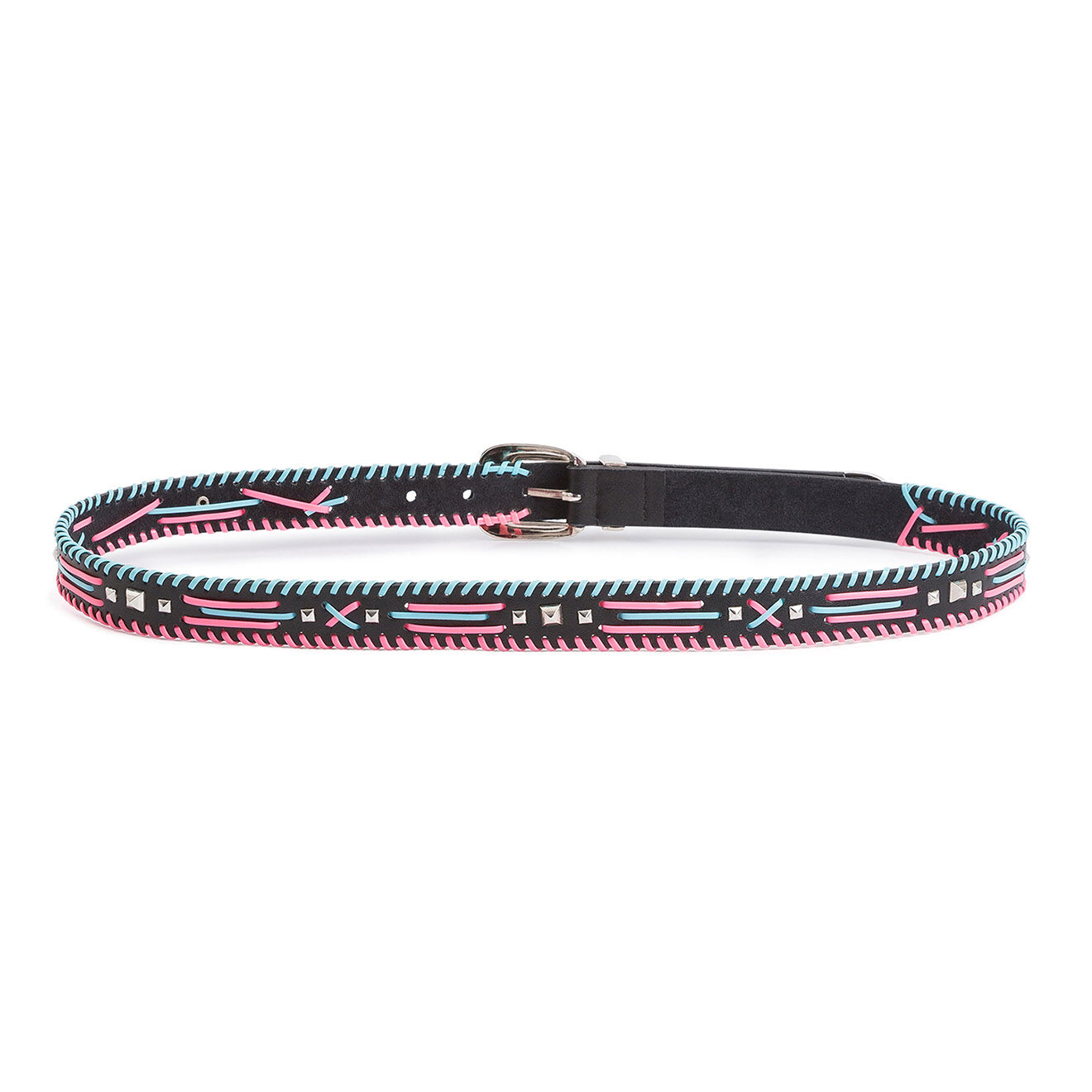 Wild Ceinture en Cuir Dinka noire