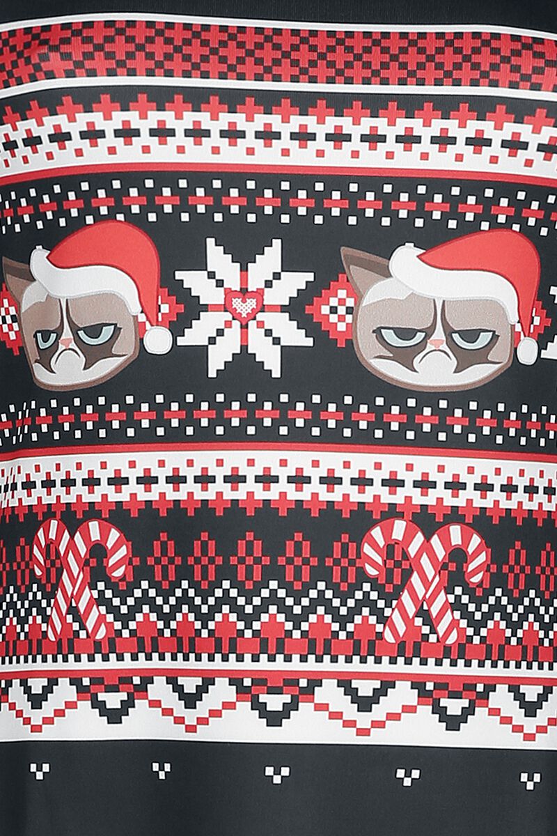Grumpy Xmas  | Grumpy Cat Robe mi-longue