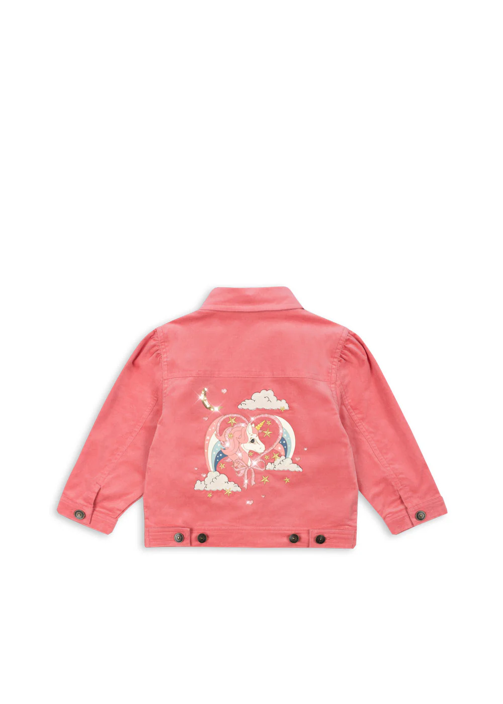Lucky jakke - flamingo plume - 2Y