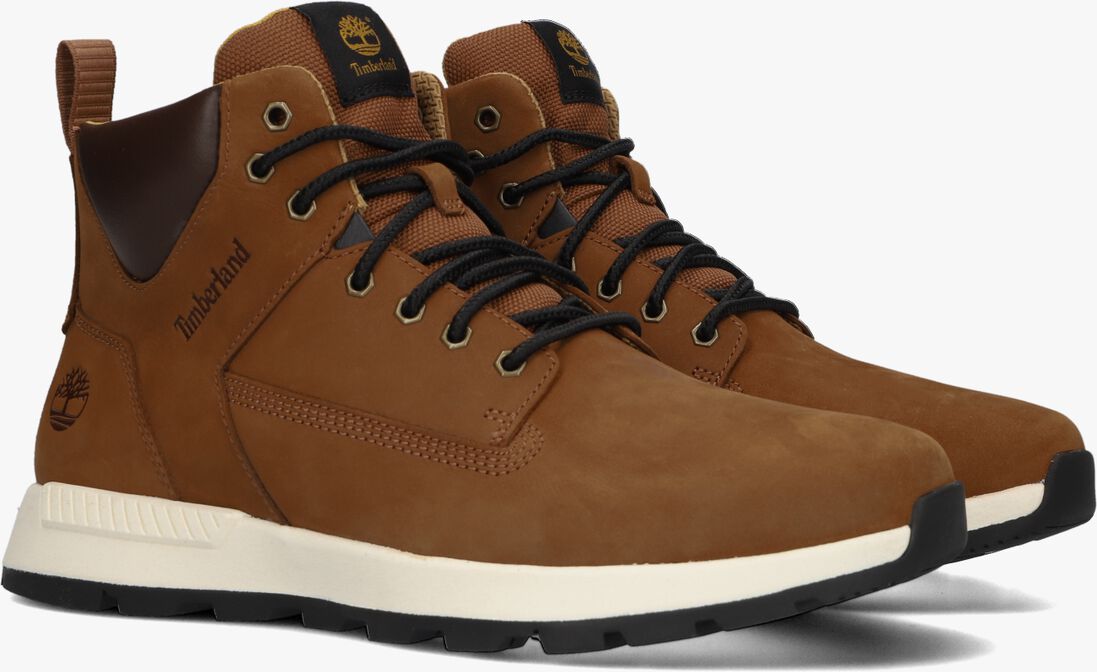 cognac timberland hoge sneakers killington trekker