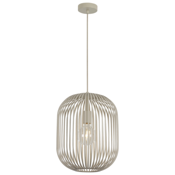 KARWEI hanglamp Charly beige ø30x38cm