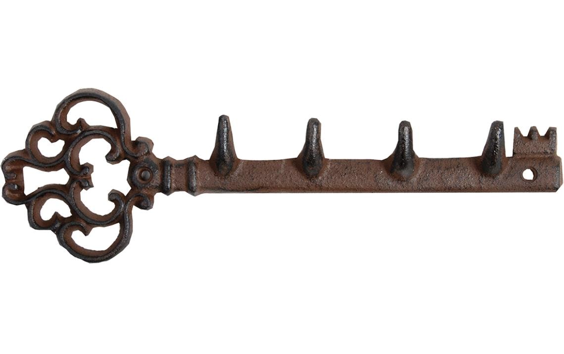 Hakenleiste SchlüsselanhängerHakengarderobe in Schlüsselanhänger Design