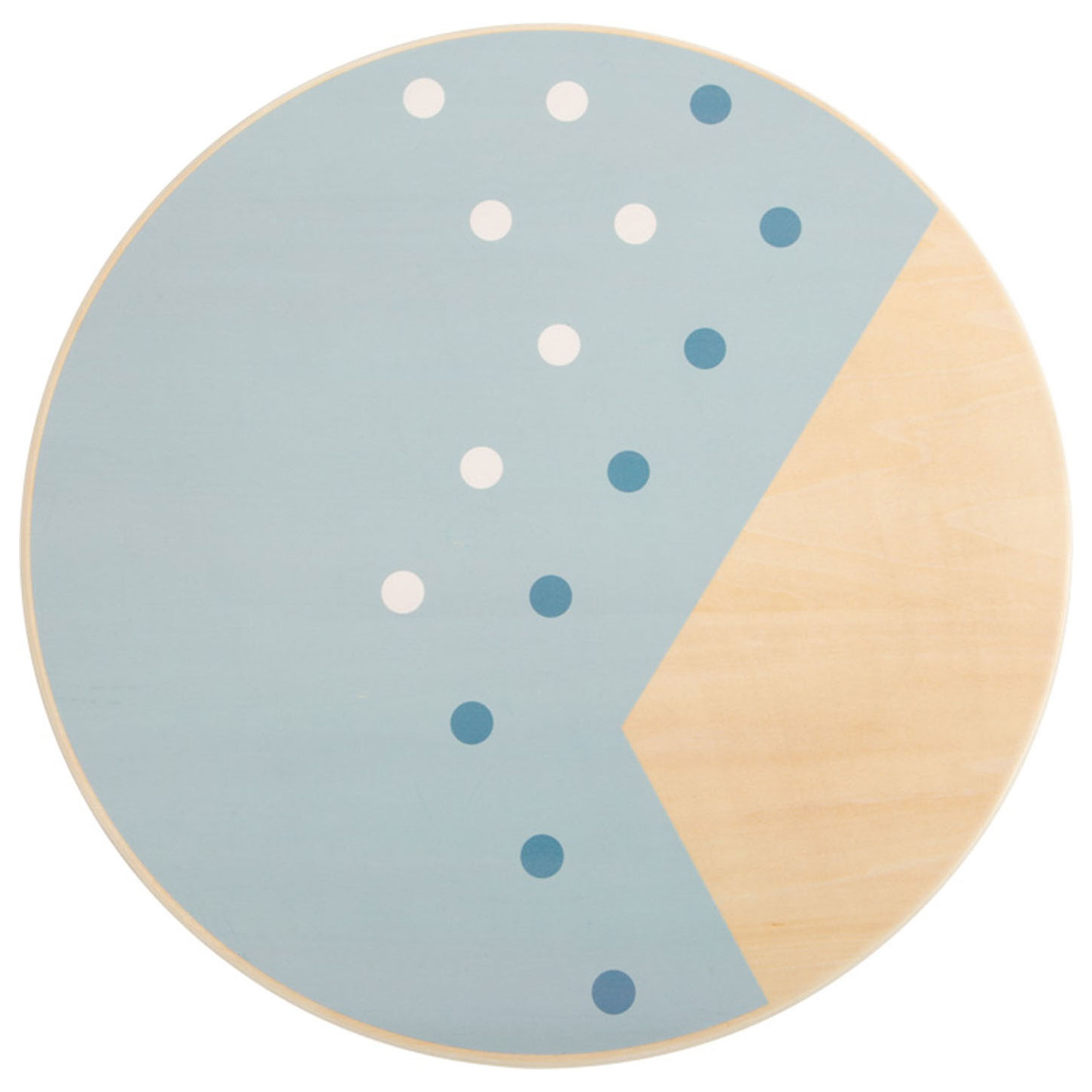 Small Foot-Houten Balansbord Blauw