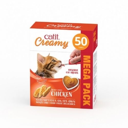 Sabor cremoso de frango Catit