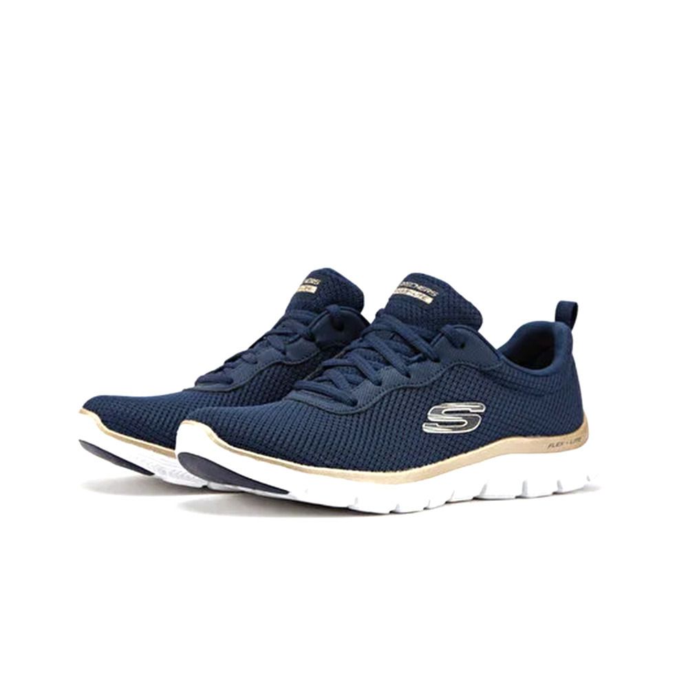Skechers FLEX APPEAL 4.0-BRILLIANT VIE - Chaussures training Femme navy/gold