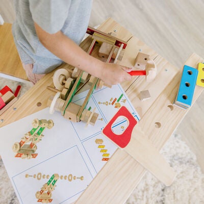Melissa & Doug Arbeidsbenk Tre