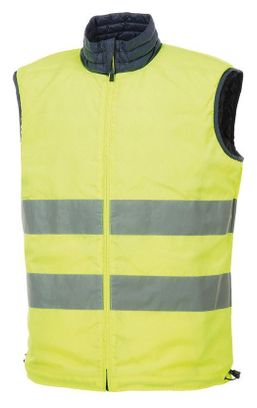 Gilet Tucano Urbano Switch Bleu/Jaune