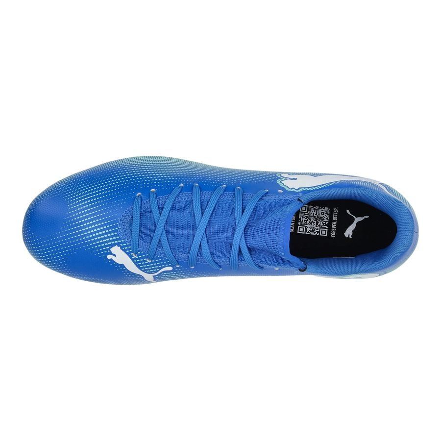 PUMA Future 7 Play MG Formula - Bleu/Menthe/Blanc