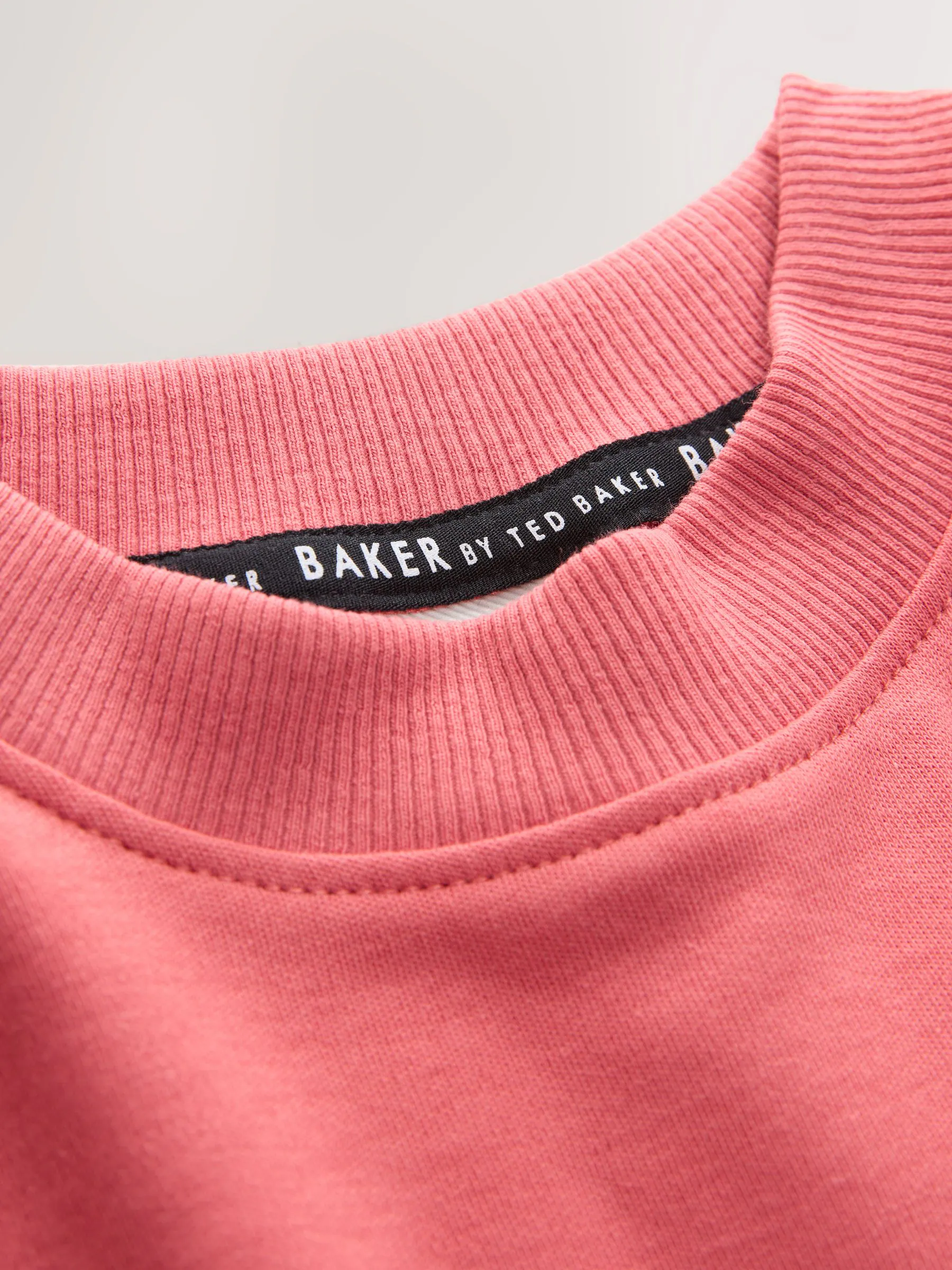 Baker by Ted Baker Oversized Tonal Graphic T-Shirt and Shorts Set
