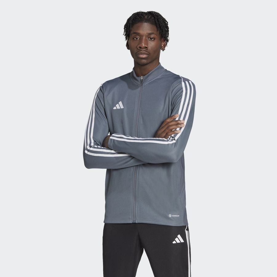 adidas Veste d'Entraînement Tiro 23 League - Gris/Blanc